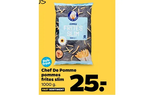 Chief dè pomme french frites mucus product image