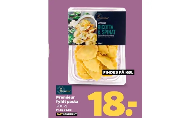 Findes På Køl Premieur Fyldt Pasta product image