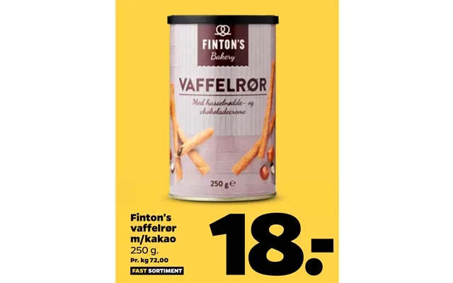 Finton's Vaffelrør product image