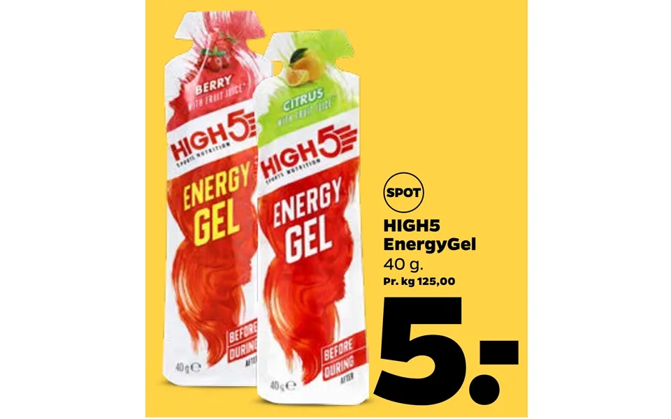 High5 energygel