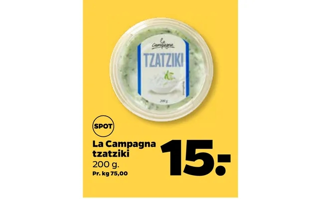 La Campagna Tzatziki product image
