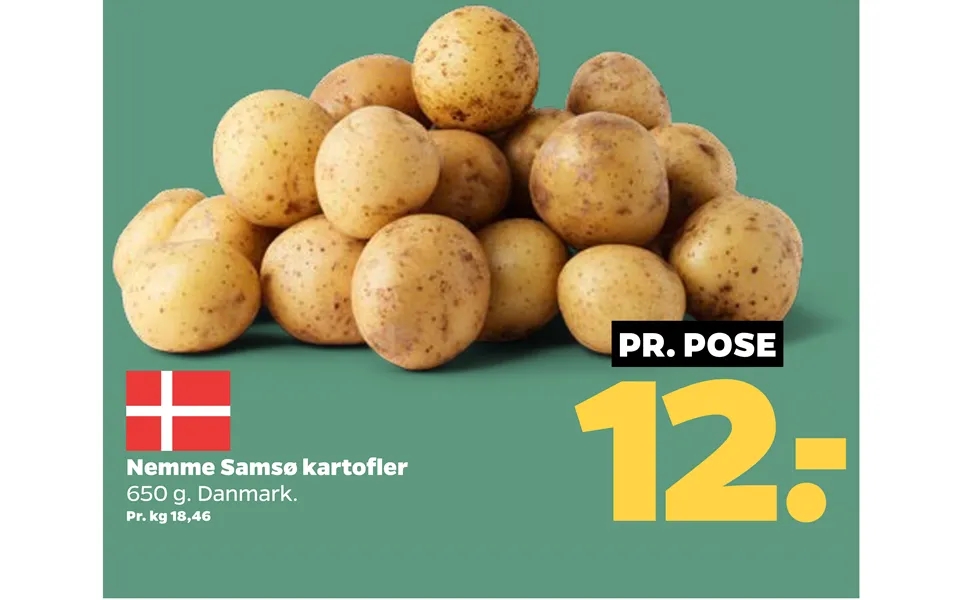 Nemme Samsø Kartofler