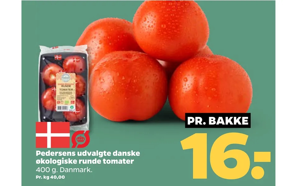 Pedersen selected danish organic round tomatoes