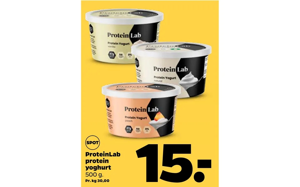 Proteinlab protein yogurt