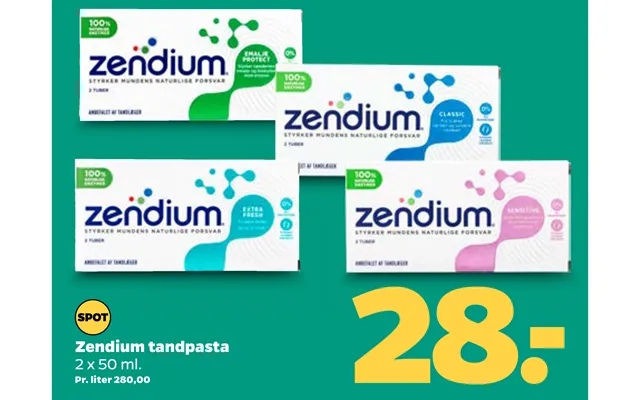 Zendium toothpaste product image