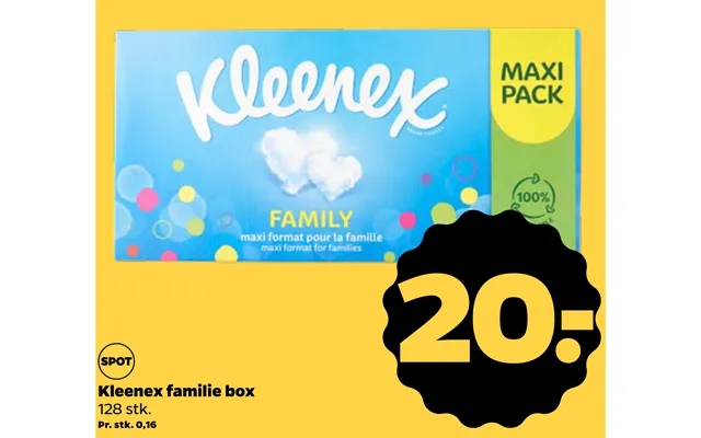 Kleenex family box product image
