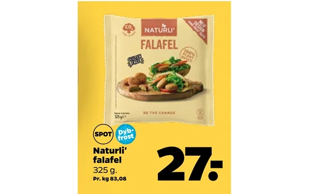 Naturli falafel product image