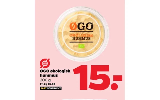Øgo organic hummus product image