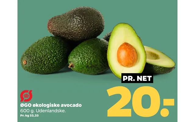 Øgo Økologiske Avocado product image