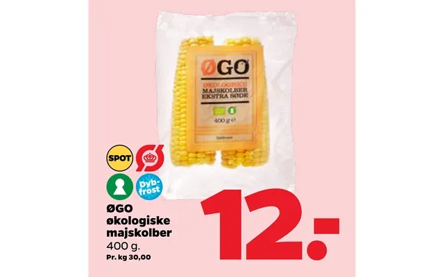 Øgo organic corncobs product image