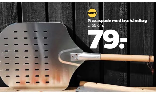 Pizza spade with wooden handle product image