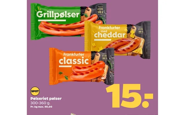 Pølseriet sausages product image