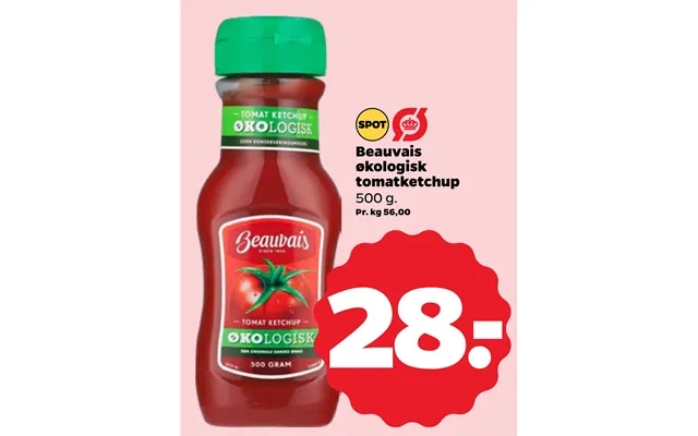 Beauvais organic tomato ketchup product image