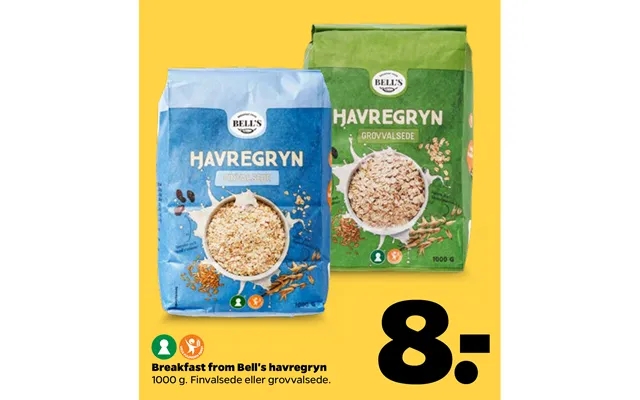 Breakfast from bell s oatmeal product image