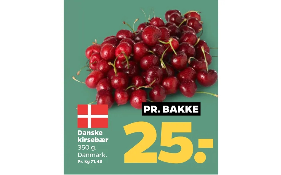 Danish cherries