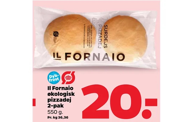 Il Fornaio Økologisk Pizzadej product image