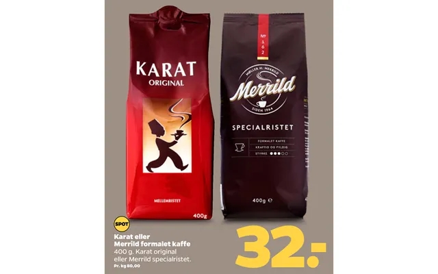 Carat or douwe egberts ground coffee product image