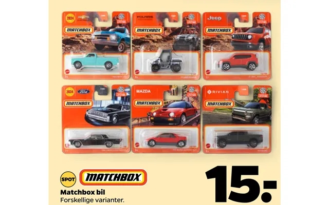 Matchbox car product image