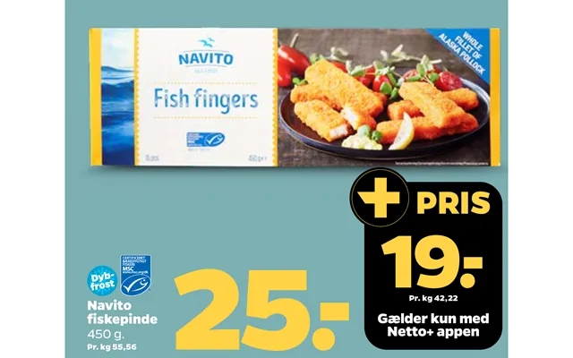 Navito fish sticks product image