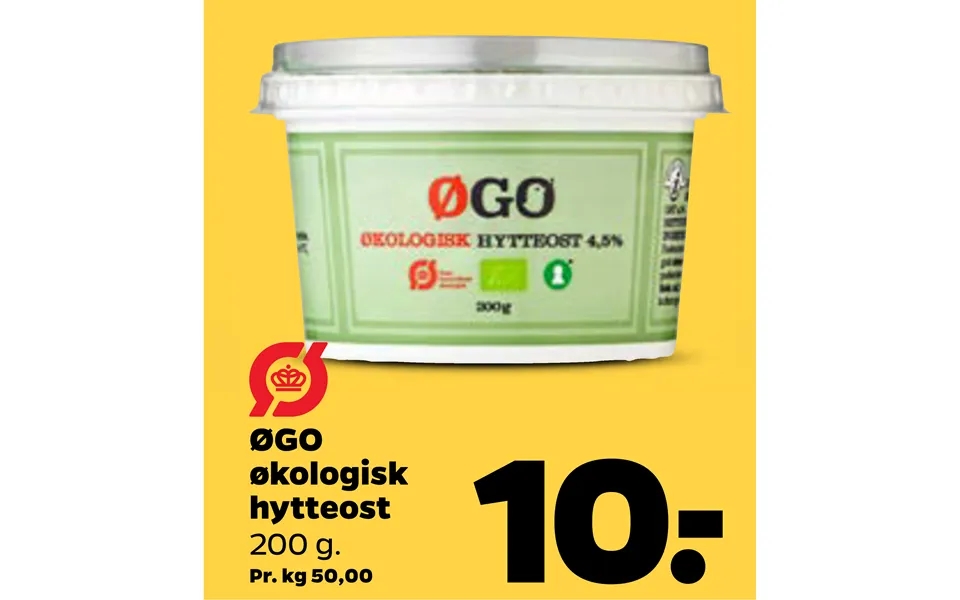 Øgo organic cottage cheese