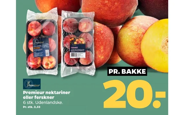Premieur nectarines or peaches product image