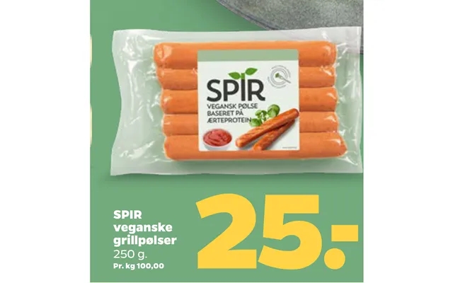 Spire vegan sausages product image