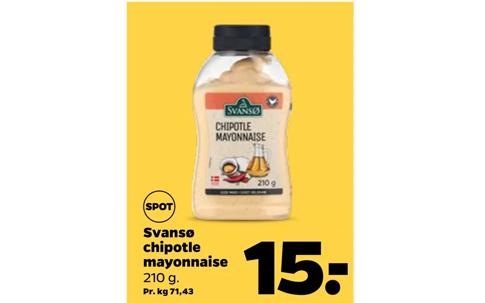 Svansoe chipotle mayonnaise