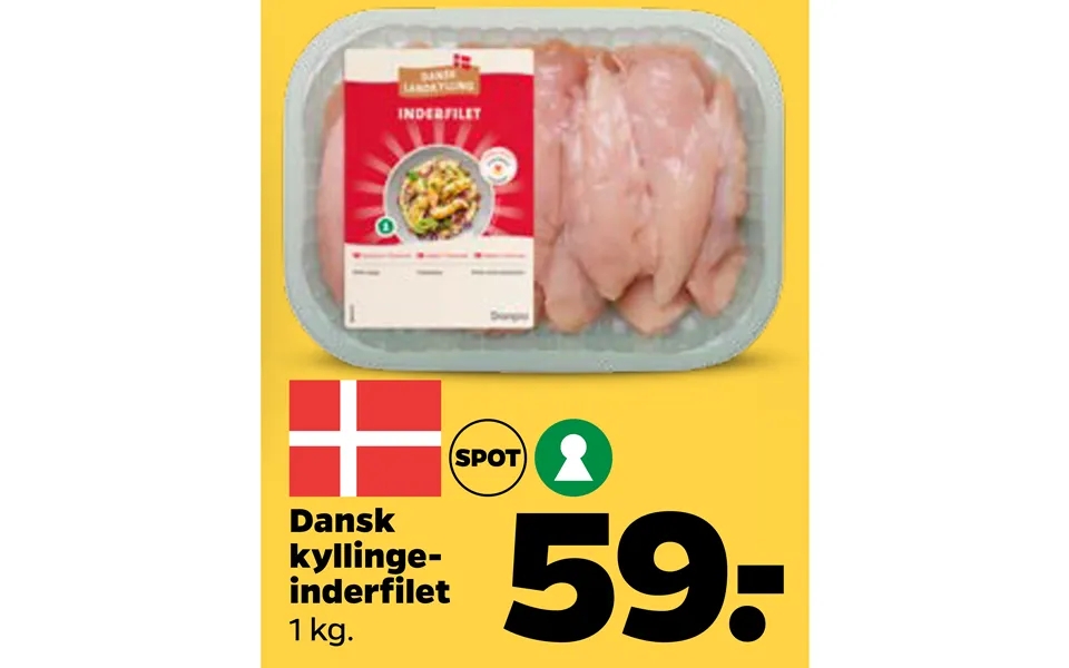 Danish kyllingeinderfilet