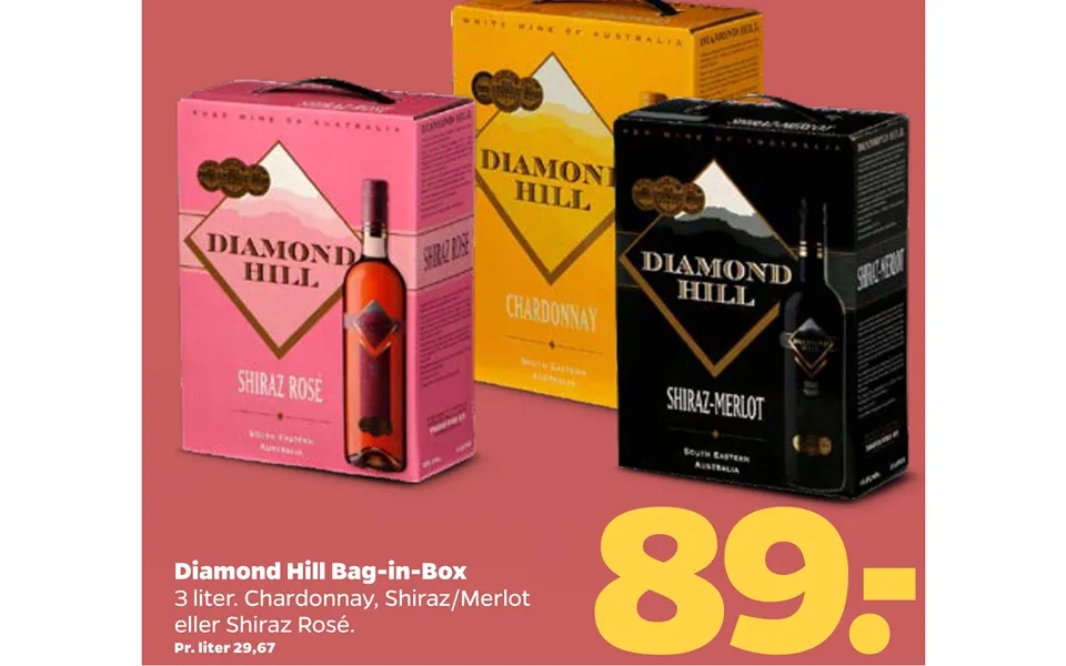 Diamond Hill Bag-in-box