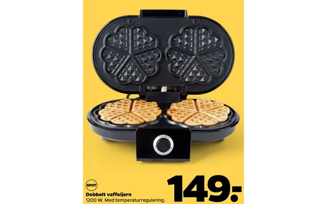 Double waffle iron product image