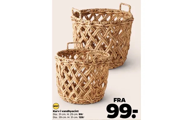 Basket in water hyacinth product image