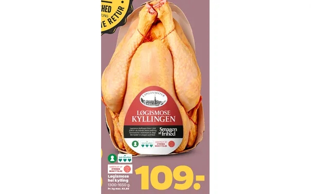 Løgismose whole chicken product image