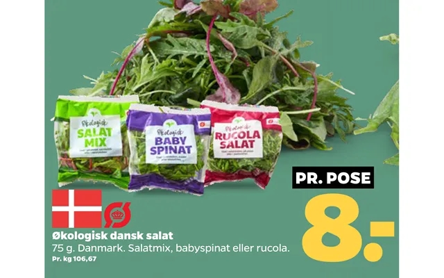 Organic danish salad product image