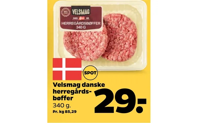 Velsmag Danske Herregårdsbøffer product image
