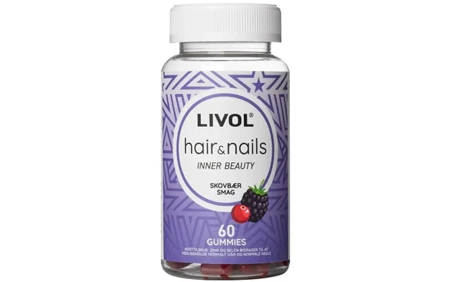 Livol Gummies Hair & Nails 60 Pieces product image