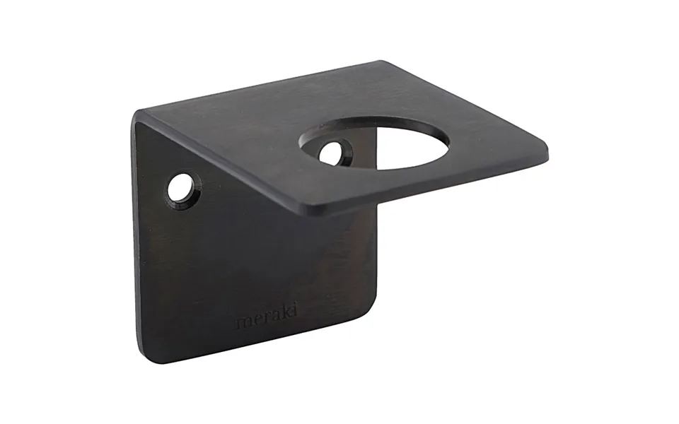 Meraki Bottle Hanger - Brushed Black Finish