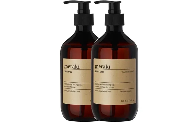 Meraki northern dawn shampoo & piece wash 490 ml product image