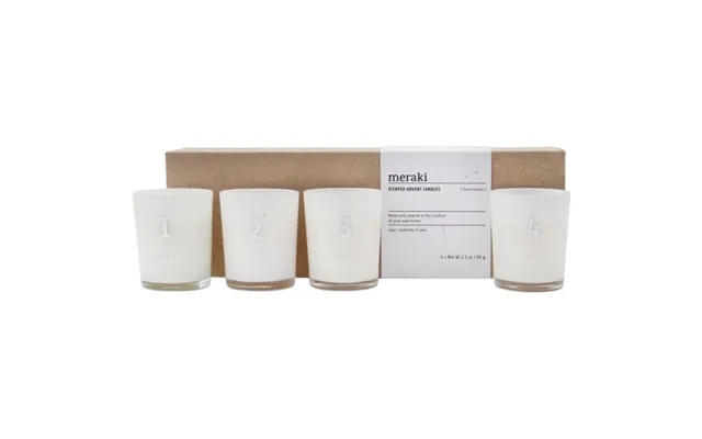 Meraki Scented Advent Candles - Frozen Meadow product image