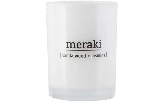 Meraki Scented Candle 8 X 10,5 Cm - Sandelwood Jasmine product image