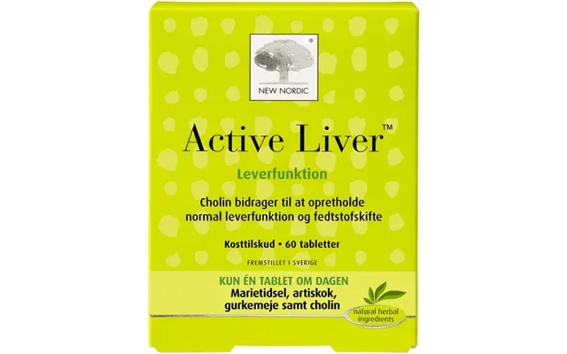 New Nordic Active Liver 60 Pieces product image