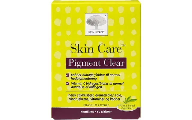 New Nordic Skin Care Pigment Clear 60 Pieces product image