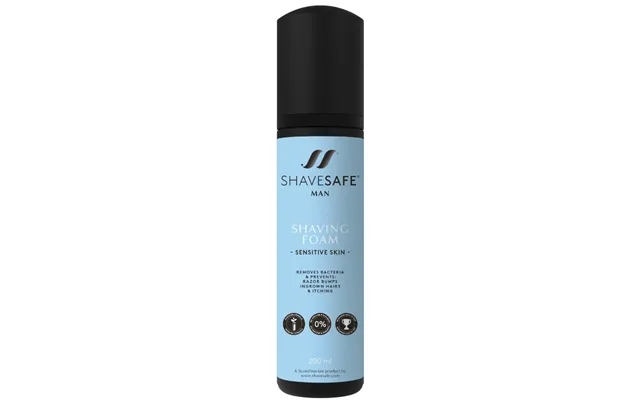 Shavesafe one shaving foam 200 ml - sensitive skin product image