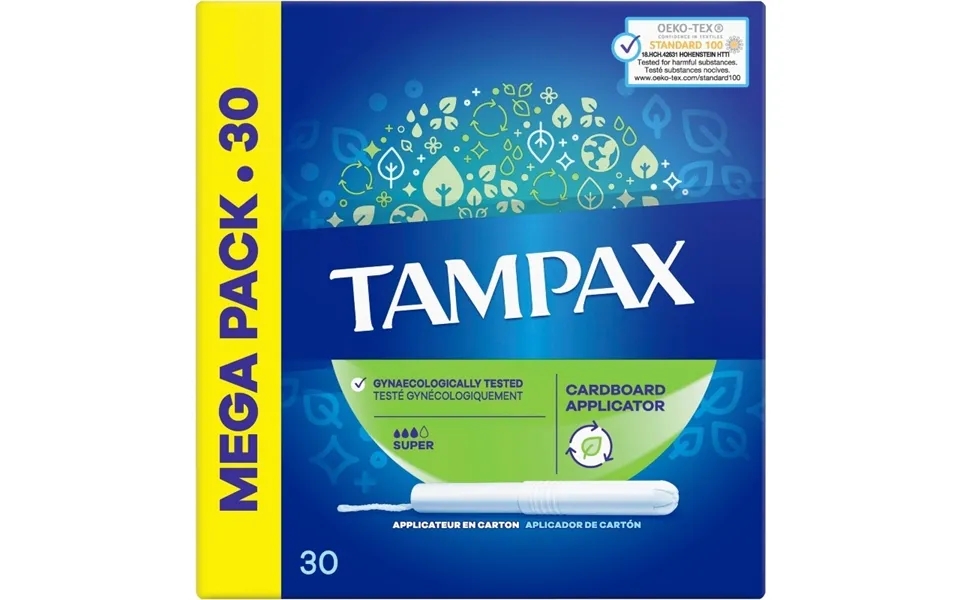 Tampax tampon 30 pieces - super