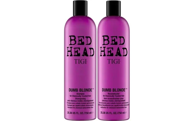 Tigi Bed Head Dumb Blonde Duo 2x750 Ml U. Pumpe product image
