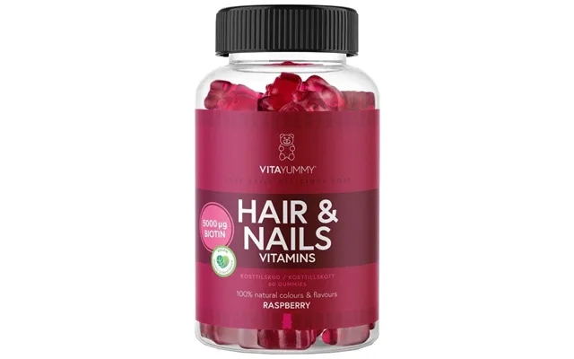 Vitayummy Hair & Nails Vitaminer 60 Pieces product image