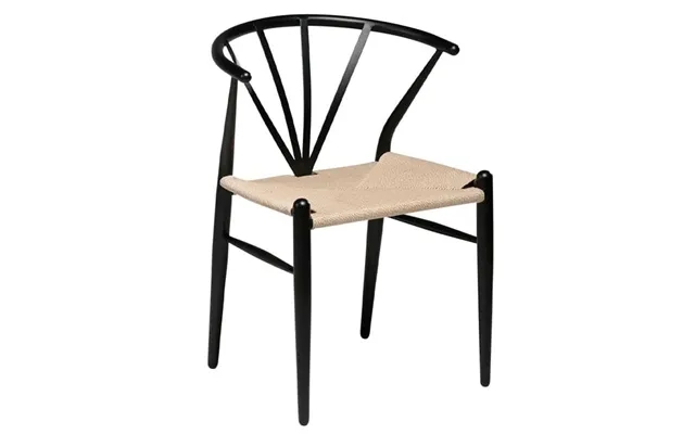 Delta dining chair with armrests in black , own gates - dan-form product image