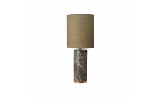 Ella mable table lamp in green marble m. Arm screen - cozy living copenhagen product image
