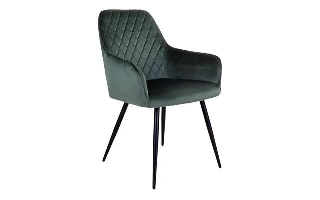 Harboring dining chair - green velours, house nordic product image
