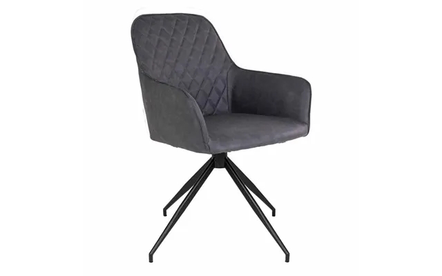 Harboring dining chair - dark gray m. Swivel, house nordic product image