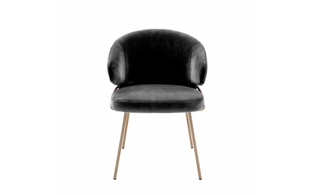 Kinley dining chair dark gray - eichholtz product image